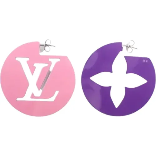 Pre-owned Fabric earrings , female, Sizes: ONE SIZE - Louis Vuitton Vintage - Modalova