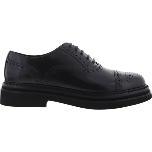 Brushed Oxfords in , male, Sizes: 7 UK, 9 UK, 10 UK, 8 UK, 11 UK - Dolce & Gabbana - Modalova