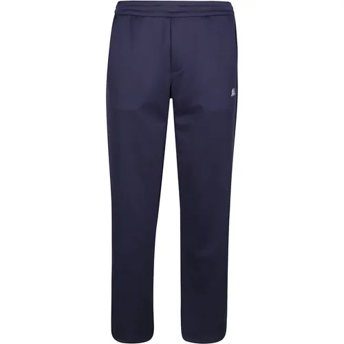 Msgm , Pant ,Blue male, Sizes: M - Msgm - Modalova