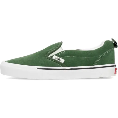 Grüne Slip-On Streetwear Sneakers , Herren, Größe: 46 EU - Vans - Modalova