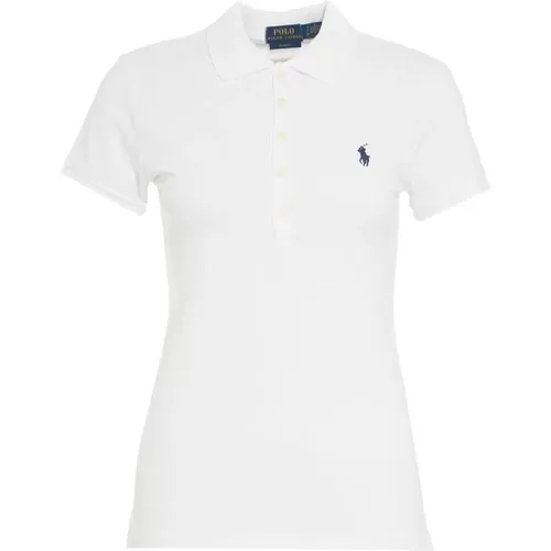 Weiße T-Shirts & Polos für Frauen , Damen, Größe: L - Ralph Lauren - Modalova