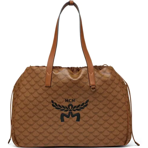 Himmel Kordelzugtasche in Lauretos , Damen, Größe: ONE Size - MCM - Modalova