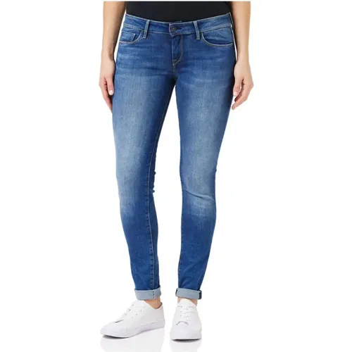 Skinny Denim Jeans für Damen , Damen, Größe: W27 L32 - Pepe Jeans - Modalova