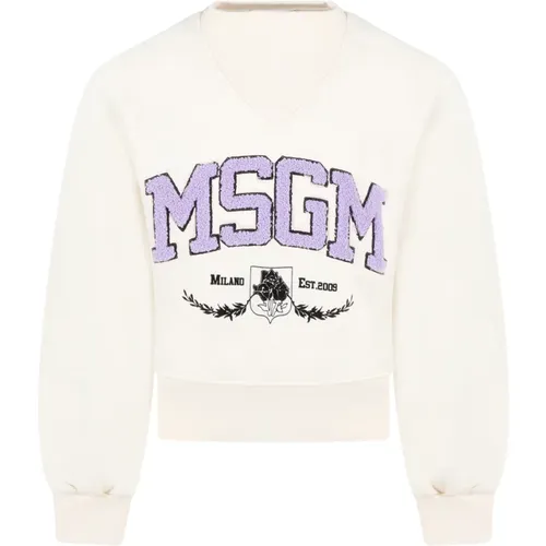 Kinder Sweatshirt Msgm - Msgm - Modalova