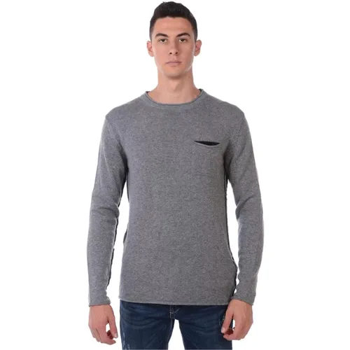 Pullover Sweater Strick , Herren, Größe: M - Daniele Alessandrini - Modalova