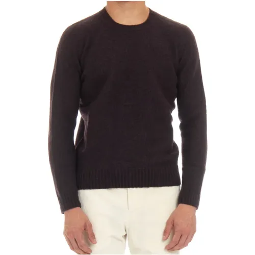 Wool Crewneck Sweater Soft Touch , male, Sizes: M, L, XL, 2XL, S - Drumohr - Modalova