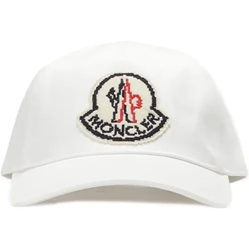 Visor Baseball Cap with Logo , male, Sizes: ONE SIZE - Moncler - Modalova