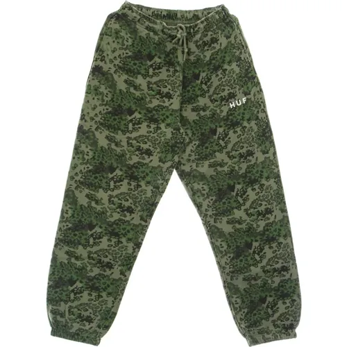 Camo Fleece Pants Womens Tracksuit , female, Sizes: XS, S, M - HUF - Modalova