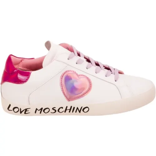 Modische Sneaker , Damen, Größe: 38 EU - Love Moschino - Modalova