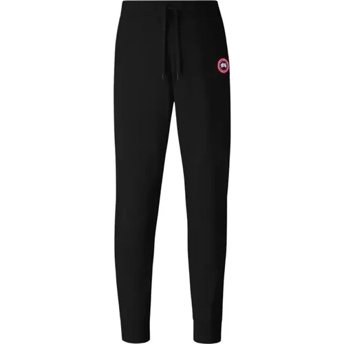 Schwarze Sweatpants mit Kordelzug - Canada Goose - Modalova