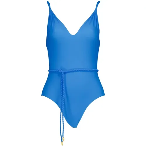 V-Neck Swimsuit , female, Sizes: L, M - Zeus+Dione - Modalova