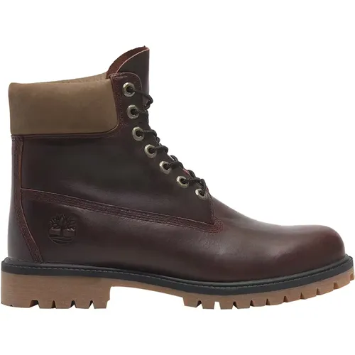 Heritage Premium Wasserdichte Schnürstiefel , Herren, Größe: 44 1/2 EU - Timberland - Modalova