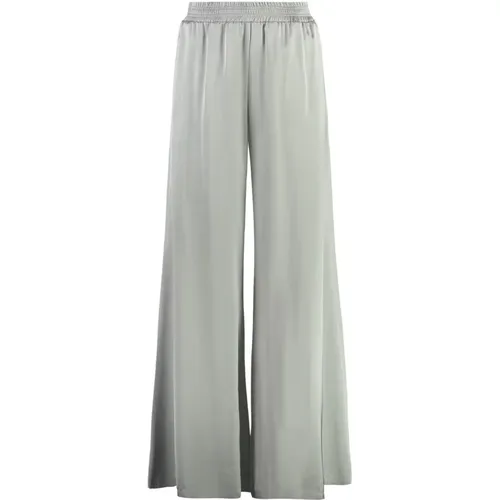 High-waist wide-leg trousers , female, Sizes: XS - Fabiana Filippi - Modalova