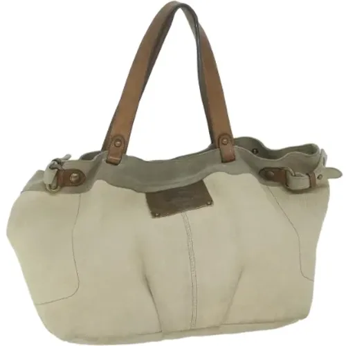 Pre-owned Canvas totes , female, Sizes: ONE SIZE - Burberry Vintage - Modalova