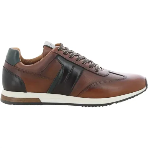 Stilvolle Herrenschuhe Cognac , Herren, Größe: 42 EU - Ambitious - Modalova