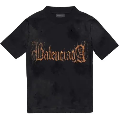 Heavy Metal-Artwork T-Shirt - Balenciaga - Modalova
