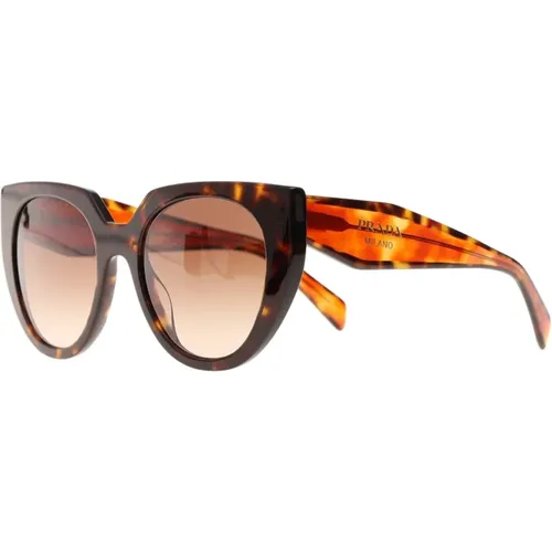 Cat Eye Acetate Sunglasses Gradient , female, Sizes: ONE SIZE - Prada - Modalova