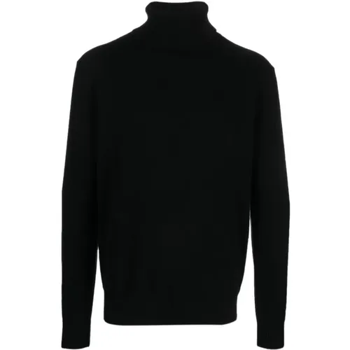 Schwarzer Kaschmir Seidenpullover - Dondup - Modalova