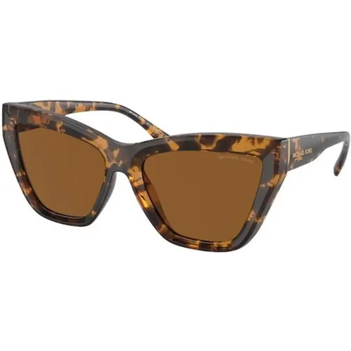 Stylish Dubai Sunglasses with Amber Lenses , unisex, Sizes: 57 MM - Michael Kors - Modalova