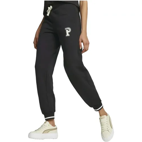 Team lange Hose , Damen, Größe: M - Puma - Modalova