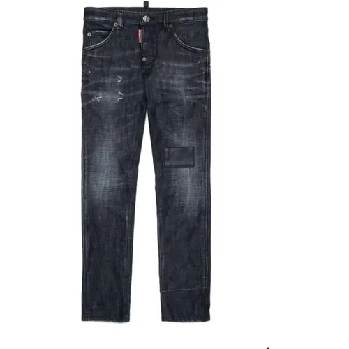 Schwarze Skinny Jeans für Frauen und Mädchen - Dsquared2 - Modalova