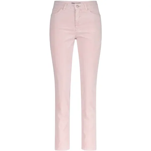 Slim-Fit High-Waist Denim Jeans , female, Sizes: L - Marc Cain - Modalova