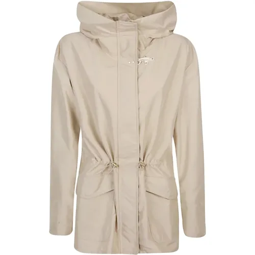 Water-Repellent Parka with Hood , female, Sizes: S, M, XS - Fay - Modalova