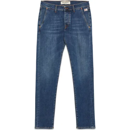 Slim Fit Denim Jeans , male, Sizes: W30, W40, W31, W32, W36, W33, W38, W34 - Roy Roger's - Modalova