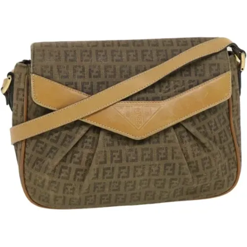 Pre-owned Canvas fendi-bags , female, Sizes: ONE SIZE - Fendi Vintage - Modalova