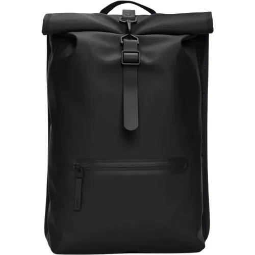Rolltop Backpack W3 01 Backpack , male, Sizes: ONE SIZE - Rains - Modalova