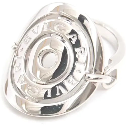 Pre-owned Metal rings , female, Sizes: ONE SIZE - Bvlgari Vintage - Modalova