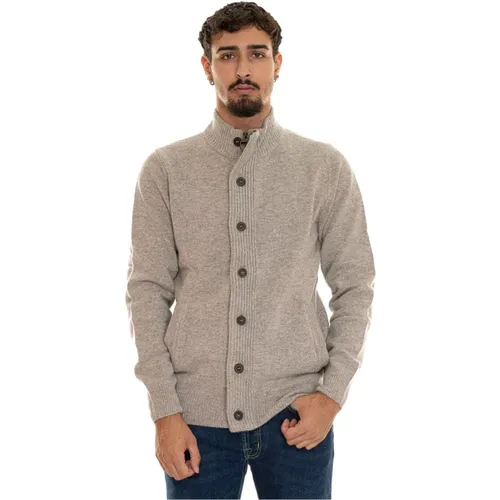 Wollmantel mit magnetischem Verschluss , Herren, Größe: 2XL - Barbour - Modalova