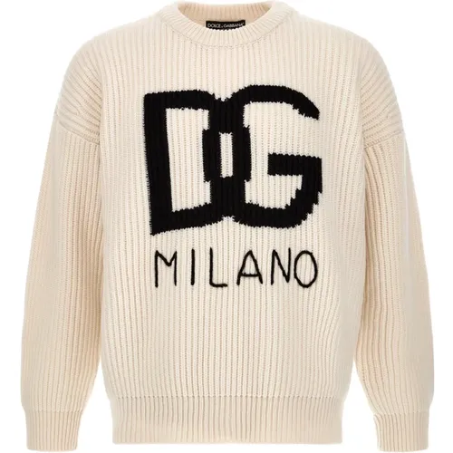 Stylish Knitwear Collection , male, Sizes: S - Dolce & Gabbana - Modalova