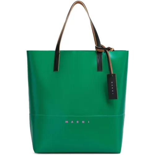 Shopping Bag , male, Sizes: ONE SIZE - Marni - Modalova