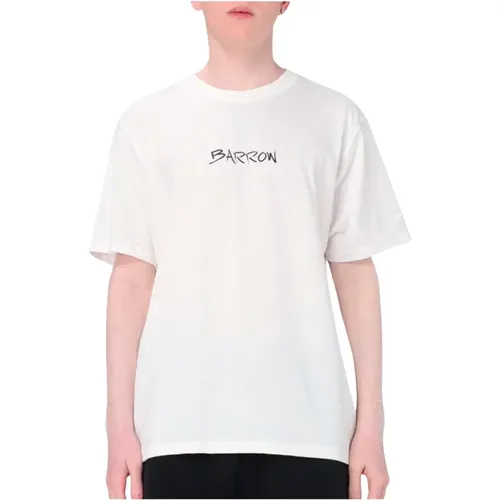 Off-White Jersey T-Shirt Barrow - Barrow - Modalova