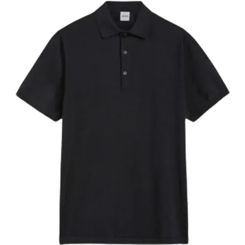 Cotton Polo with Mother-of-Pearl Buttons , male, Sizes: M, S - Aspesi - Modalova