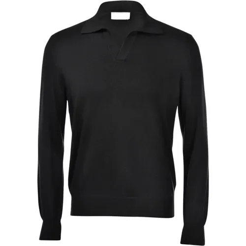 Athleisure Merino Wool Sweater , male, Sizes: XL, M, 2XL - Paolo Fiorillo Capri - Modalova