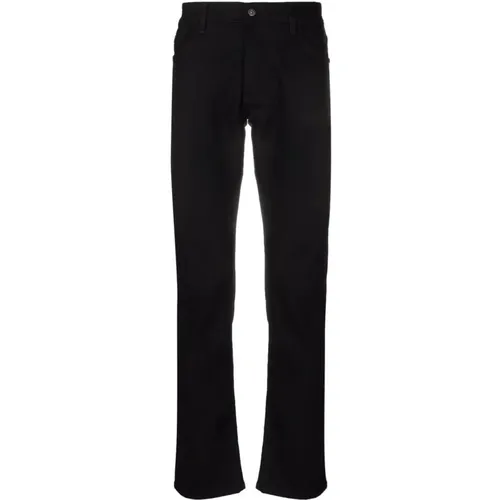 Schwarze Skinny Denim Jeans - Marcelo Burlon - Modalova