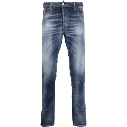 Pocket Jeans , male, Sizes: 2XL, L, M, XL - Dsquared2 - Modalova
