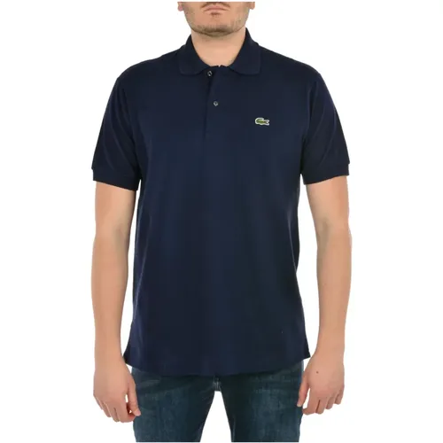 Blau Regular Fit Polo Shirt für Herren , Herren, Größe: 3XL - Lacoste - Modalova