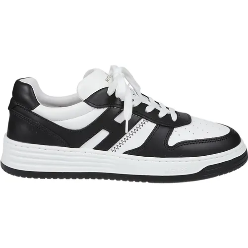 Bianco/Nero H630 Sneakers , male, Sizes: 10 UK - Hogan - Modalova