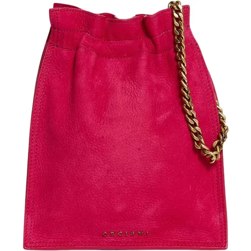 Women Bags Handbag Fuxia Aw22 , female, Sizes: ONE SIZE - Orciani - Modalova