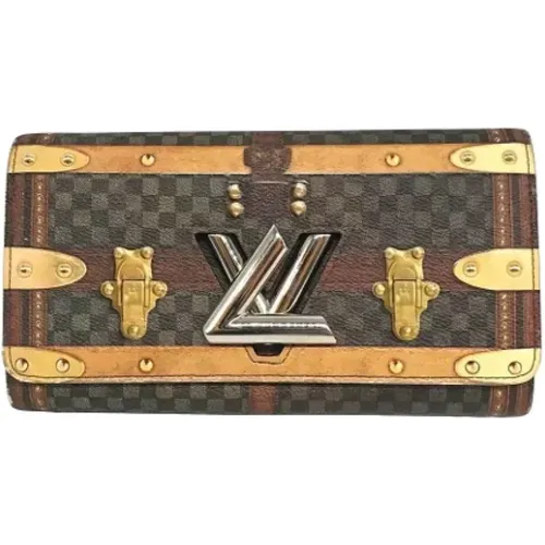 Pre-owned Canvas wallets , female, Sizes: ONE SIZE - Louis Vuitton Vintage - Modalova