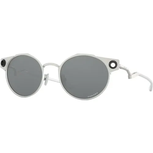 Deadbolt Sonnenbrille Satin Chrome/Prizm ,Sunglasses - Oakley - Modalova