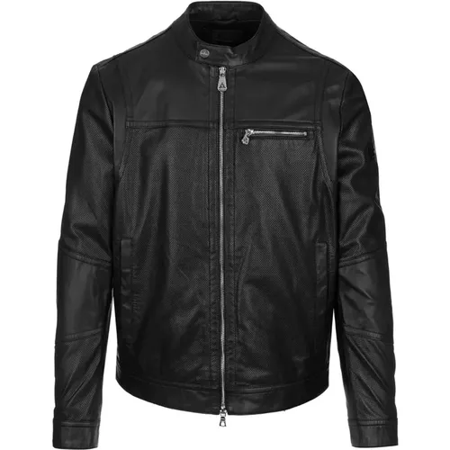 Leather Jacket , male, Sizes: S, 3XL, 2XL, L, XL, M - Peuterey - Modalova