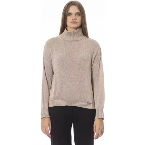 Elegant Volcano Neck Sweater - Baldinini - Modalova