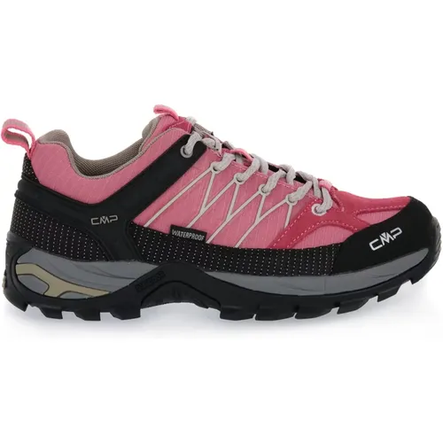 Women's Leather Trekking Sneakers , female, Sizes: 5 UK, 4 UK, 7 UK - CMP - Modalova