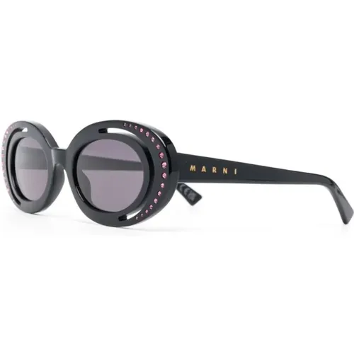 Sonnenbrille , Damen, Größe: ONE Size - Marni - Modalova
