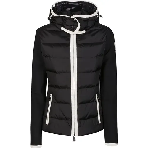 Nero Cardigan - Stylish and Trendy , female, Sizes: M - Moncler - Modalova