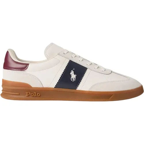 Men's Low-Top Sneakers by Polo , male, Sizes: 8 UK, 9 UK, 7 UK, 10 UK, 11 UK, 6 UK - Ralph Lauren - Modalova